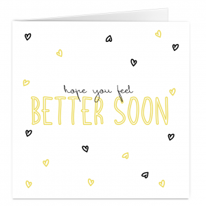 Feel better soon