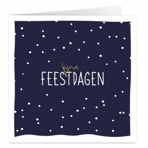 Fijne feestdagen